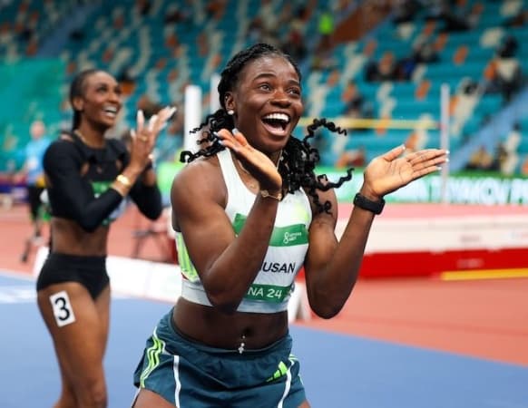 Amusan clocks 100m season’s best in Jamaica